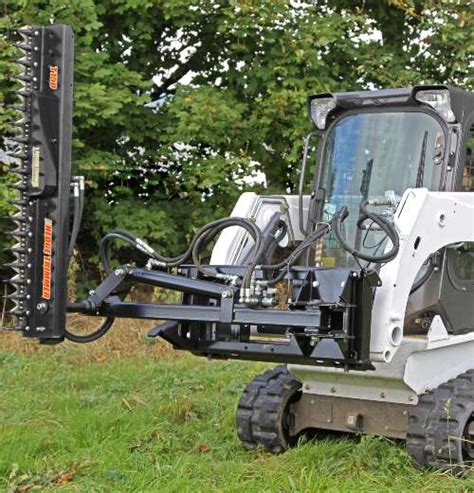 hedger for skid steer|sickle hedge cutter.